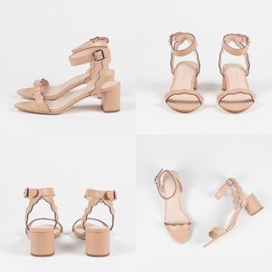 Loeffler Randall emi scalloped sandal